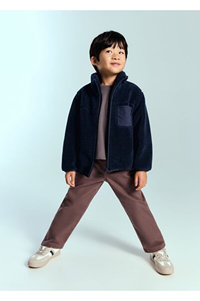 MANGO Baby Düz kesim pantolon