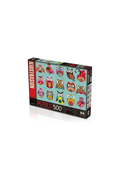 Genel Markalar Multi Owls Yetişkin Puzzle 500 Parça 20011