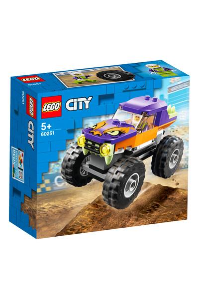LEGO ® شاحنة بيك اب City Monster 60251 - مجموعة ألعاب إبداعية للأطفال الذين ي...