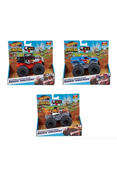 HOT WHEELS Mattel Monster Trucks 143 Kükreyen Arabalar 4 HDX 60