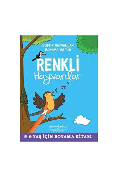 TÜRKİYE İŞ BANKASI KÜLTÜR YAYINLARI Süper Hayvanlar Boyama - 368945