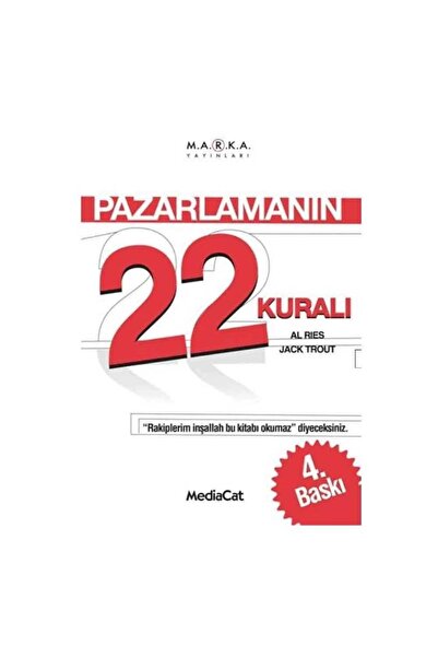 MediaCat Kitapları Pazarlamanın 22 Kuralı