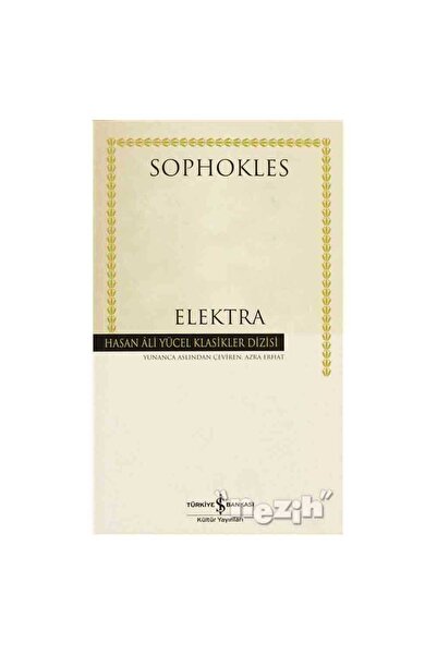 TÜRKİYE İŞ BANKASI KÜLTÜR YAYINLARI Elektra