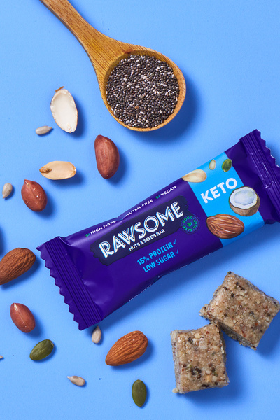 Rawsome Ketojenik Protein Bar 40g X 5 Adet