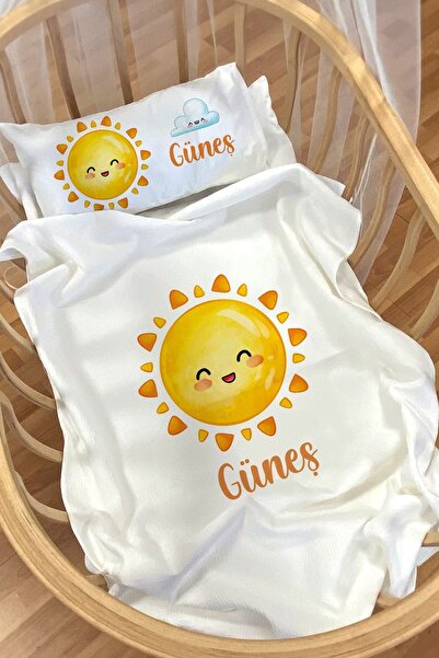 Homamia Isme Özel Pike Seti 70x120 Anne Yanı Ve Park Yatak Güneş