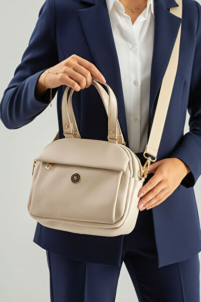 Lifonbag Women's 5-Compartment Long Crossbody Hand and Shoulder Bag
