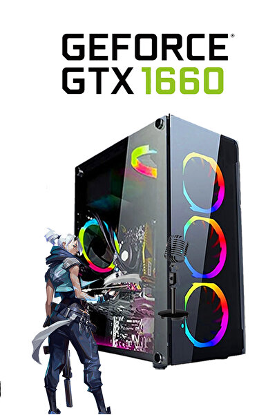 Dmc N149x (PUBG,GTA 5) I5-3470,16gb Ram,256gb Ssd,6gb Gtx1660,oyuncu Masaüstü Bilgisayarı