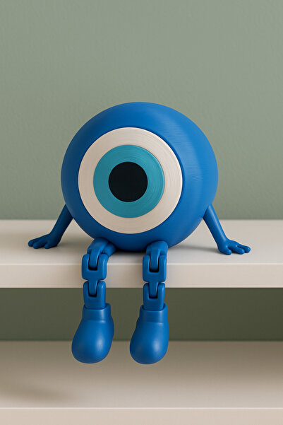 teknotrust Minimal Sevimli Nazar Boncuğu Biblo Dekoratif Obje Hediyelik Ve Sü...