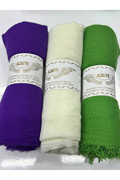 ALDAYER Bürümcuk pamuk Şal