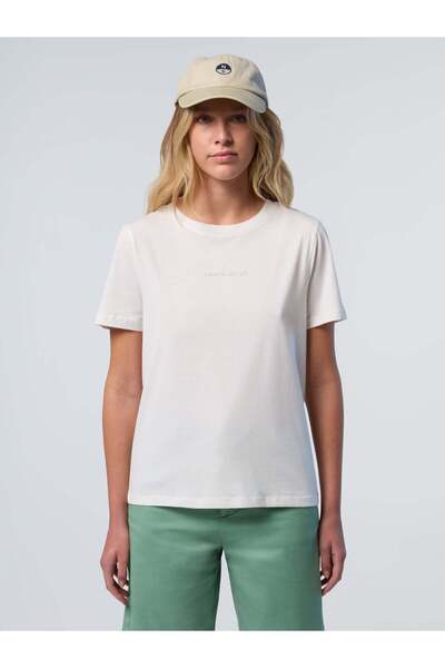 North Sails Bisiklet Yaka %100 Pamuk Tişört