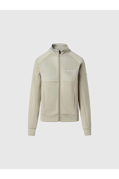 North Sails Boğazlı Yaka Tam Fermuarlı Sweatshirt