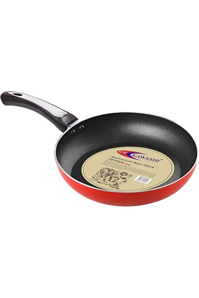 Kawashi مقلاة ألومنيوم غير لاصقة مقاس 32 سم مع طلاء مقاوم للخدش