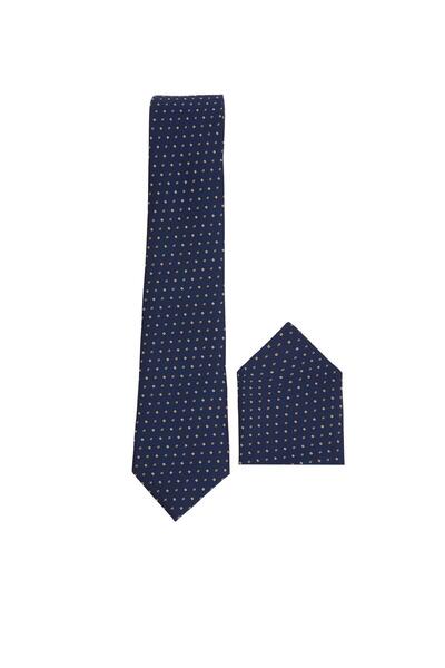 Tudors Patterned Classic Men's Tie with Pocket Handkerchief
