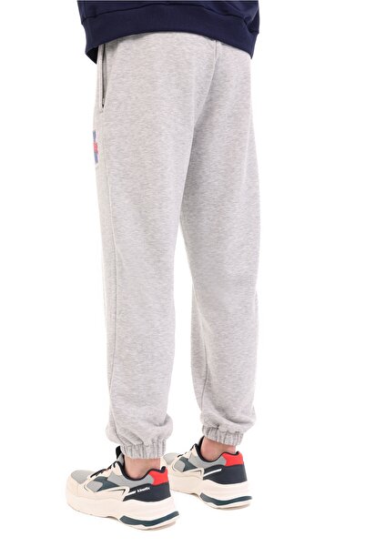 Kinetix Ανδρικό παντελόνι φούτερ ML CLASY 22CTY213 5PR GRAY MELANGE