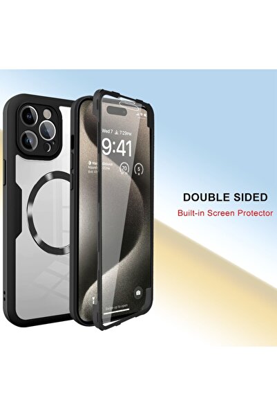 SKYDDAR INNOVATION Θήκη + μεμβράνη για iPhone 11, [Συσκευασία 360°] ColorVerse MagSafe, σετ αυτοκόλλητων, ροζ