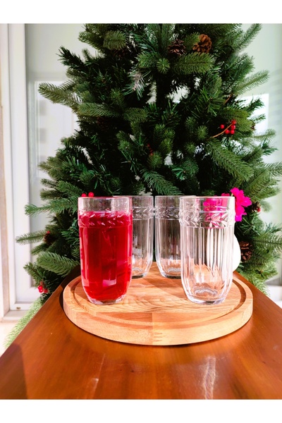 Madame Coco Medeline 4-Piece Soft Drink Glass Set 350 ml