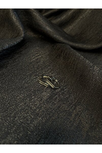 Bir Takı Çelik Işıltı Detaylı Geometrik Gümüş Küpe