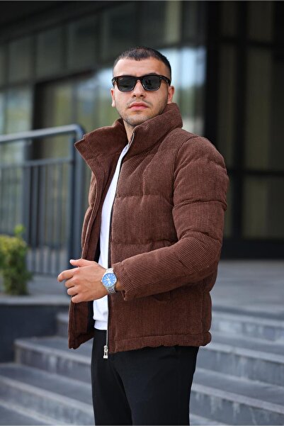 İBOSS MODA Кадифений підкладковий новий сезон чоловічий надувний пуховик