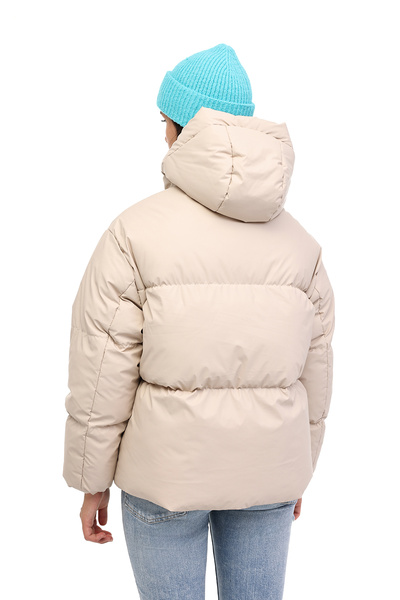 Reebok Tenra Jacket Gray Women's Short Coat