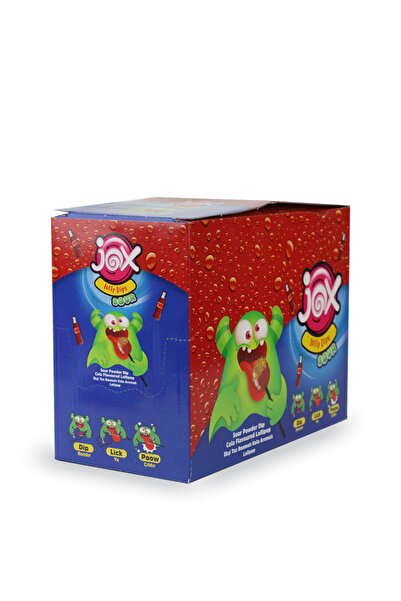 JOX Kola Aromalı Toz Banmalı Ekşili Lolipop 24'lü