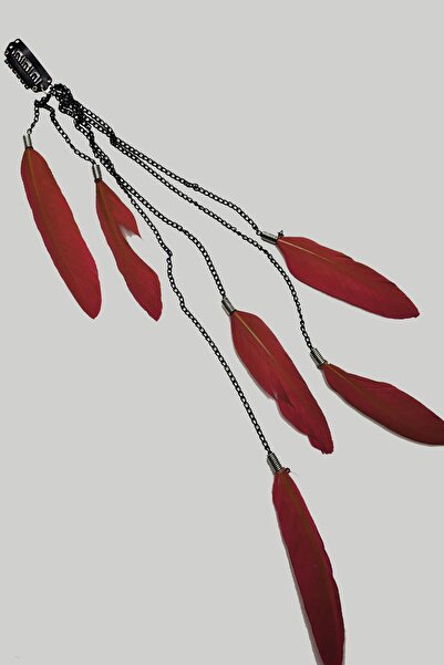 New Obsessions Lanț de păr cu pene Snur de păr Rasta