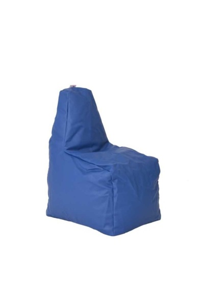 Pufrelax Fotoliu tip Scaun Sunlounger Junior, Material Piele Ecologica - Blue