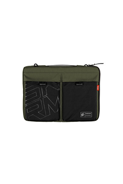Skinarma Πράσινη τσάντα φορητού υπολογιστή Jager Naylon Scout 14 ιντσών