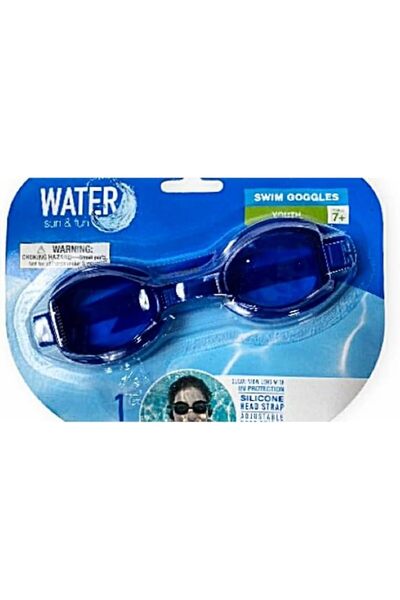 water sun & fun Swim Youth Swim Goggles Multicolor (Black)