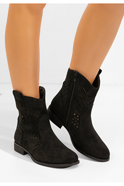 B T Shoes Ghete dama toamna Mariva negre