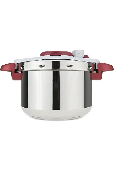 TEFAL P4620733 Clipso Minut Perfect Pressure Cooker, Stainless Steel, 6 Litre