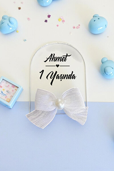 Hediyelen Yenidoğan Bebek - Doğum Günü - Baby Shower Hediyesi Tam Şeffaf Magn...