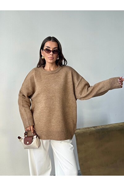 mydukkan.co Pulover din tricotaje șardonlu, lavabil