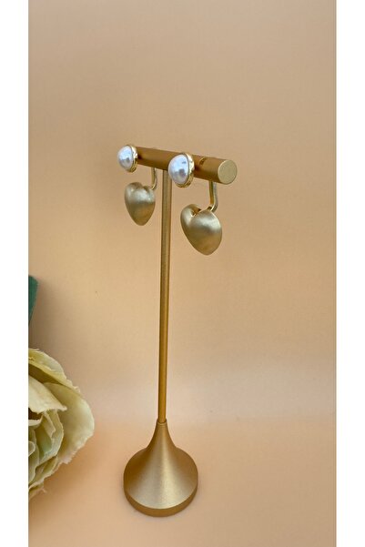 XUPING JEWELRY İncili Kalpli Model Küpe