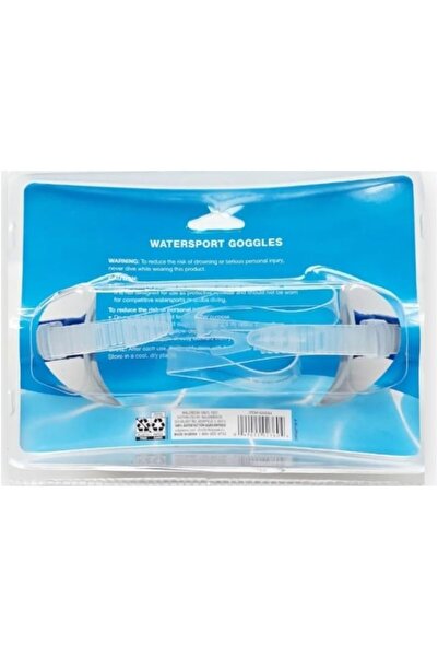 water sun & fun Watersport Goggles Adult Swim Mask BLUE