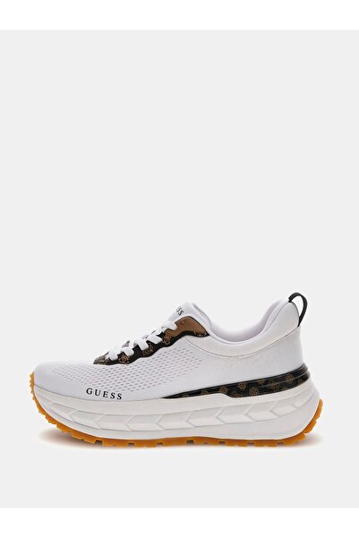 Guess Runit2 Kadın Beyaz Sneaker FLTRT2FAB12-WHITE