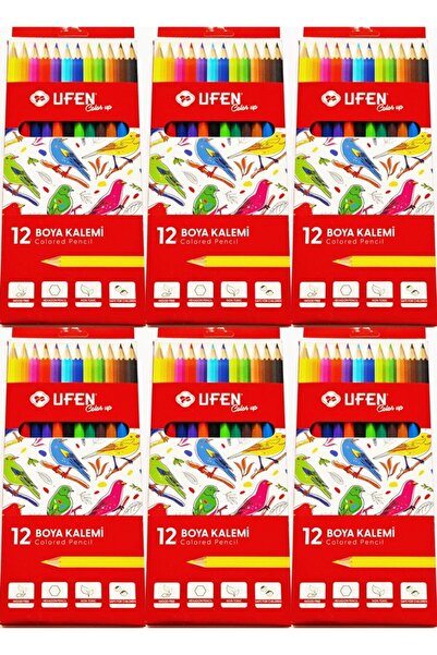 Modellino 6 عبوات كاملة الحجم تحتوي على 12 لونًا من الطلاء الجاف من يوفن كولور أب