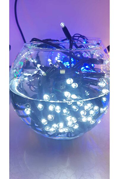 SDX Market Instalație de Crăciun 5 m x 1 m, Cortină, Alb Rece, 240 LED-uri, S...