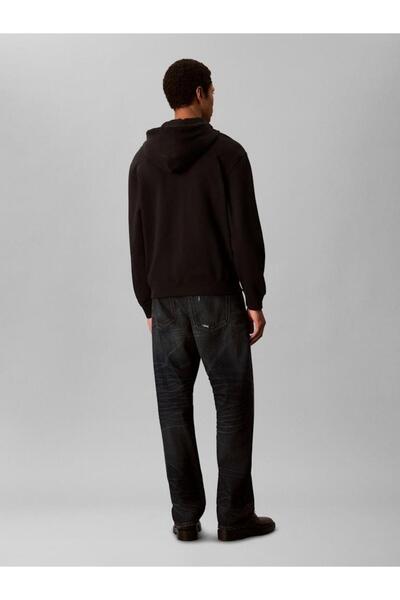 Calvin Klein LS EU 350TERRY MONOGRAM FZ HOODI