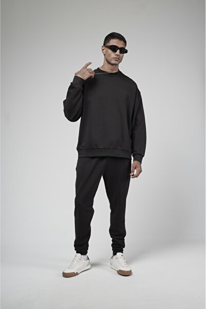 Butik Trend Biz Світшот-штани Комплект Oversize Крій Велосипедна комір