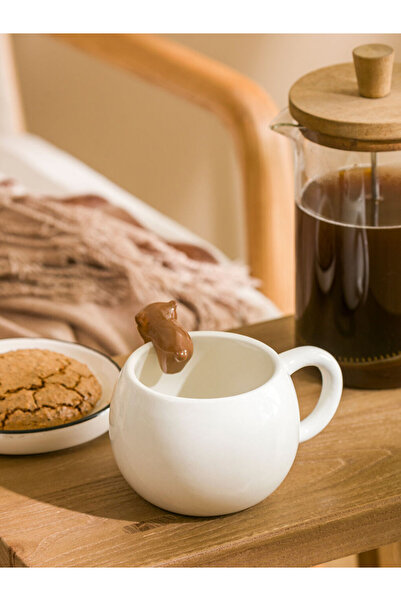 LC Waikiki Esvab Giyim'den Şık Tercihler | Baskılı Seramik Kupa 400 ml