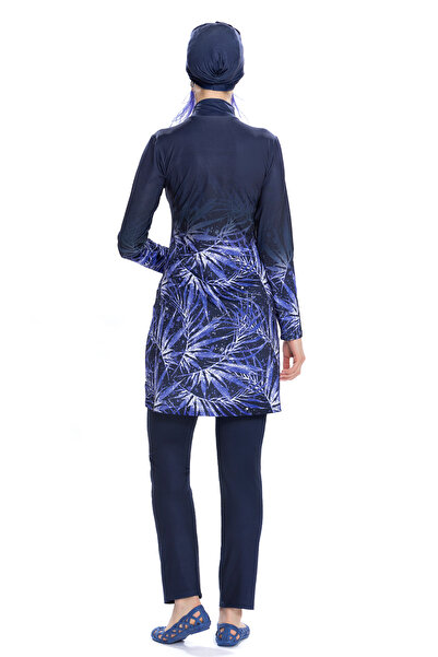 REMSA Μαγιό ολόσωμο με λύκρα 279-521 Navy Blue