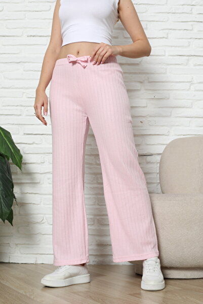 STELLAPİNK Seasonal Cotton Pajama Bottoms - Powder Pink