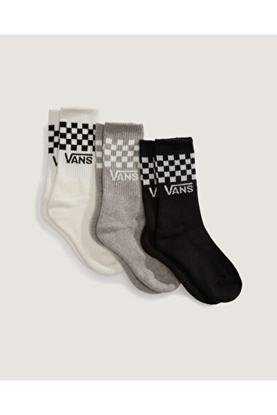 Vans Classic Check Crew Çorap - 3 Çift