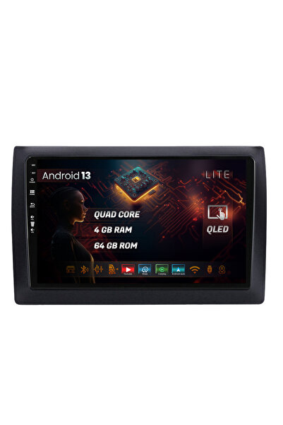 HUB64 Navigatie Fiat Stilo 4GB RAM, Quadcore, Carplay, Android Auto