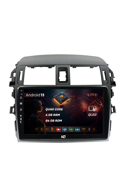 HUB64 Navigatie Toyota Corolla (2007-2013), 4GB RAM, Quadcore, Carplay, Andro...