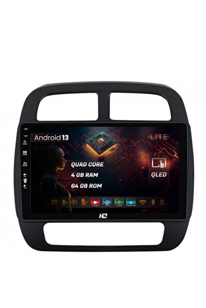 HUB64 Navigatie Dacia Spring (2021- Prezent), 4GB RAM, Quadcore, Carplay, And...