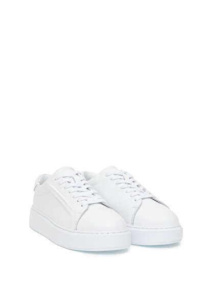 Pierre Cardin حذاء كاجوال جلد أبيض 100% 50315647-VR013