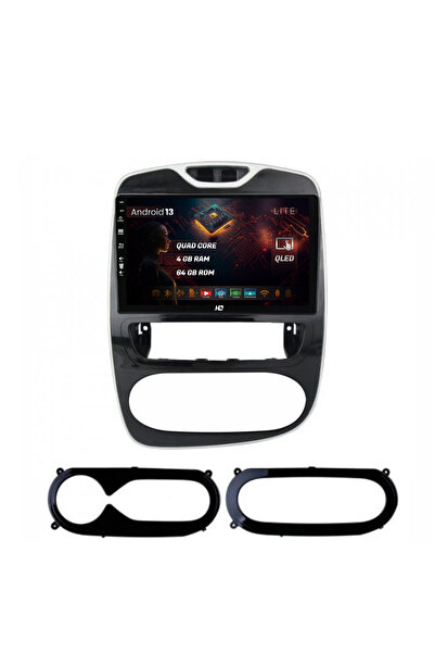 HUB64 Navigatie Renault Clio IV (2016-2019), 4GB RAM, Quadcore, Carplay, Andr...