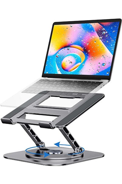 Generic Rock Pow Laptop Stand Adjustable Computer Stand Ergonomic Laptop Riser