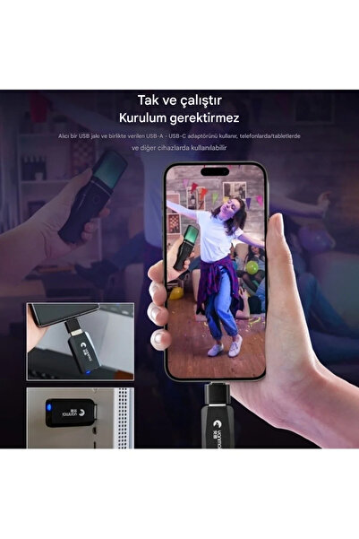 Wair Teknoloji Sf-777w 2.4g Kablosuz Oyun Masaüstü Rgb Işık Ve Blowout Mikrofon